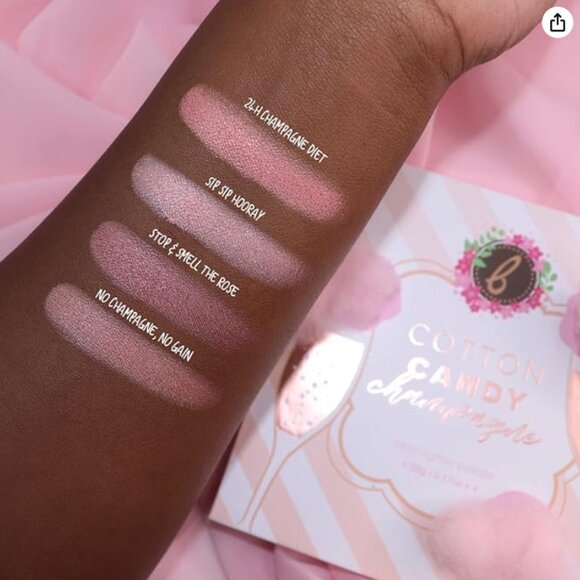 NEW NIB Beauty Bakerie Cotton Candy Champagne Blush Palette 4 Colors Full Size - Picture 7 of 7